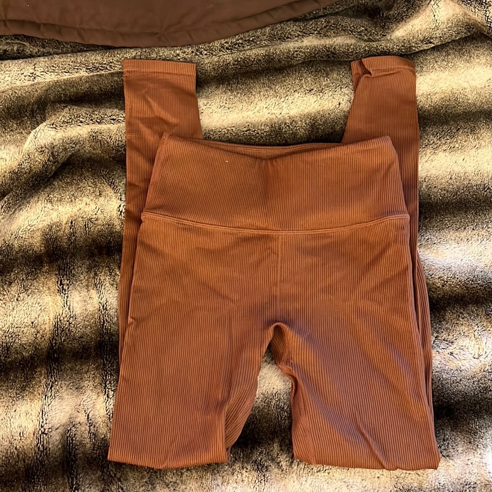 Fabletics womens xs ribbed leggings